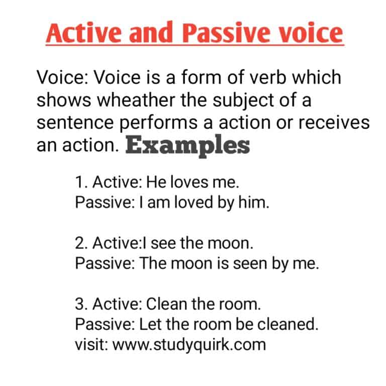 whats an active voice